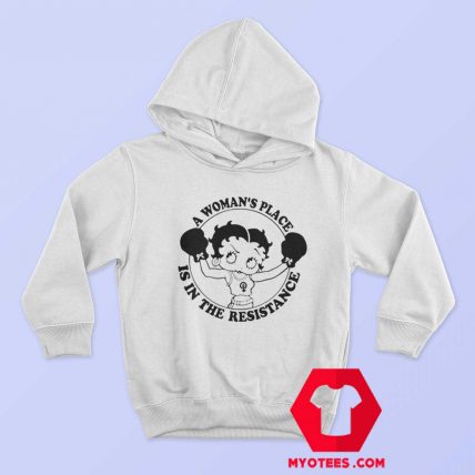 Cute Feminist AF Betty Boop Unisex Hoodie