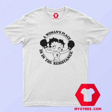 Cute Feminist AF Betty Boop Unisex T Shirt