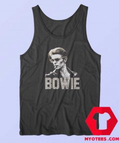 David Bowie The Man Photo Leopard Tank Top