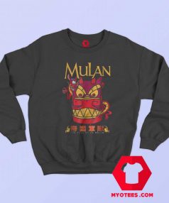 Disney Mulan Mushu Dragon Stone Head Sweatshirt