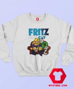 Fritz The Cat Retro Cartoon Unisex Sweatshirt