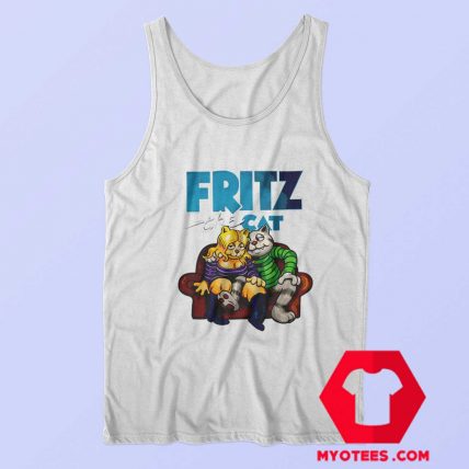 Fritz The Cat Retro Cartoon Unisex Tank Top