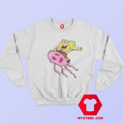 Funny SpongeBob Up On jellyfish Unisex Sweatshirt