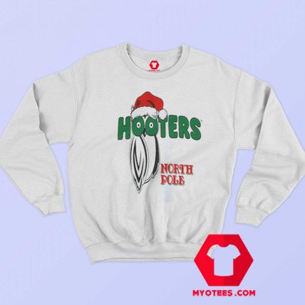 Hooters North Pole Santa Christmas Sweatshirt