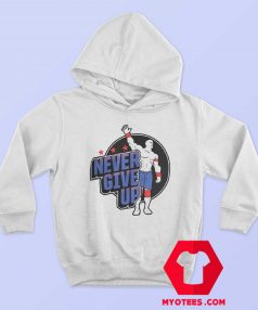 John Cena Never Give Up Illustrated Hoodie