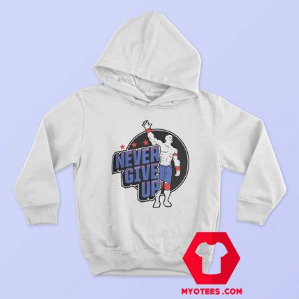 John Cena Never Give Up Illustrated Hoodie