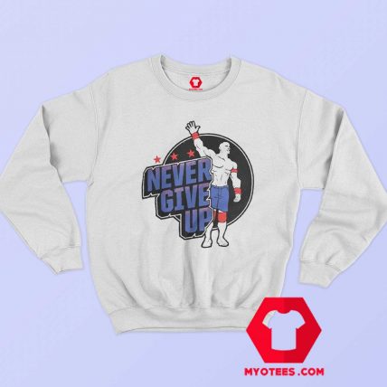 John Cena Never Give Up Illustrated Sweatshirt