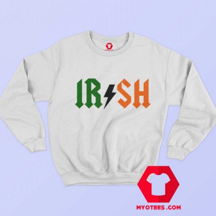 Kiss Parody St Patricks Day Funny Drinking Sweatshirt