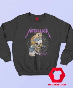 Metallica Damaged Justice 88 Tour Sweatshirt