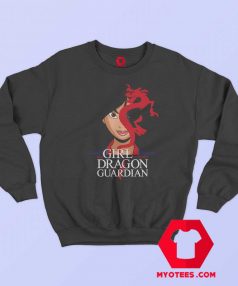 Mulan Girl With Dragon Tattoo Parody Sweatshirt