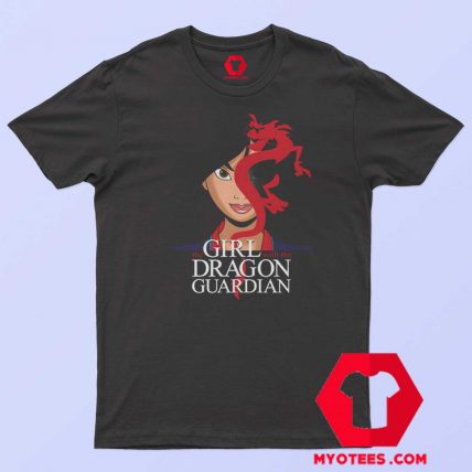 Mulan Girl With Dragon Tattoo Parody T Shirt