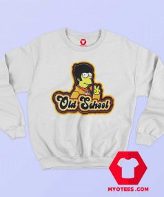 Old School Homer Simpson Funny Unisex Sweatshirt