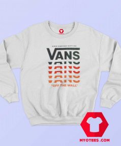 Retro Fades Vans Off The Wall Unisex Sweatshirt