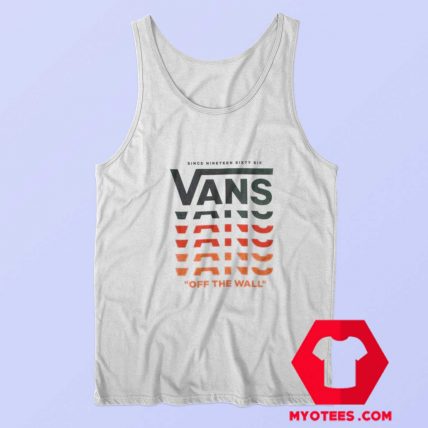 Retro Fades Vans Off The Wall Unisex Tank Top