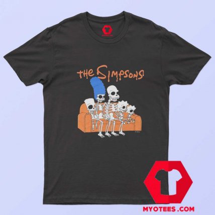 The Family Simpsons Skeleton Unisex T Shirt