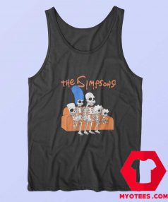 The Family Simpsons Skeleton Unisex Tank Top