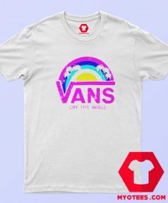 Vans Off The Wall Rainbow Palms Unisex T Shirt