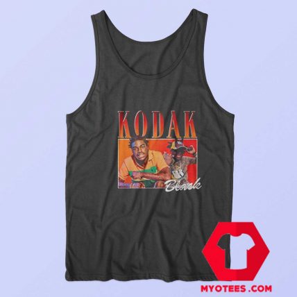 Vintage Retro Poster Kodak Black Unisex Tank Top