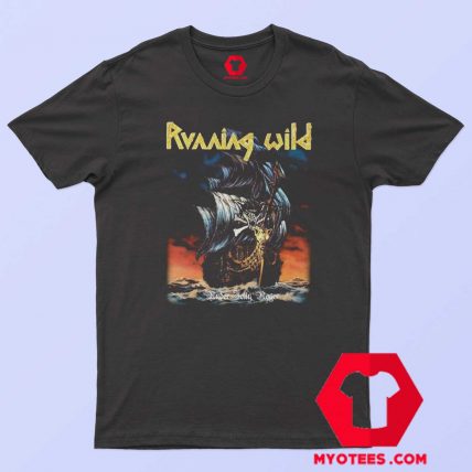 Vintage Running Wild Under Jolly Roger T Shirt