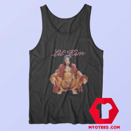 Vintage Style Lil Kim Hip Hop Rapper Tank Top