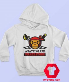 A Bathing Ape Bape Milo x Pirates Unisex Hoodie