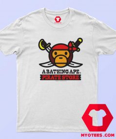 A Bathing Ape Bape Milo x Pirates Unisex T Shirt