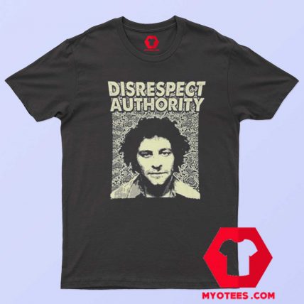 Abbie Hoffman Disrespect Authority Unisex T Shirt