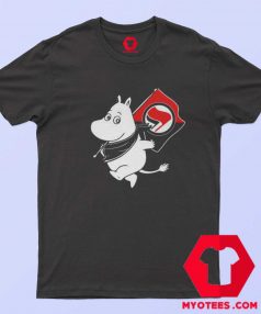 Antifa Moomin Anti Fascist Unisex T Shirt