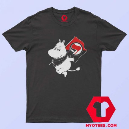 Antifa Moomin Anti Fascist Unisex T Shirt