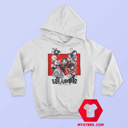 Attack On Titan Junior High Characters Hoodie