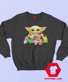 Baby Yoda Sewing Quilting Unisex Sweatshirt