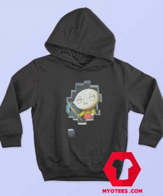 Cartoon Vintage Stewie Griffin Miner Unisex Hoodie