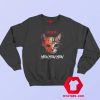 Ch ch ch Meow Meow Halloween Scary Cat Sweatshirt