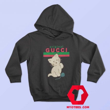 Cute Cat Ballon Gucci Original Unisex Hoodie