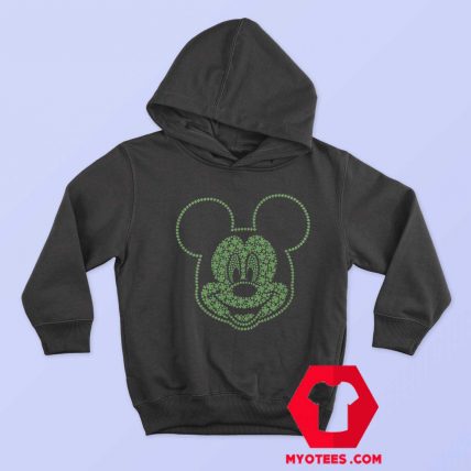 Cute Disney Mickey Mouse Mickey Clovers Hoodie