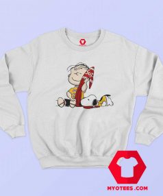 Cute Supreme Snoopey Peanut Lakers Sweatshirt