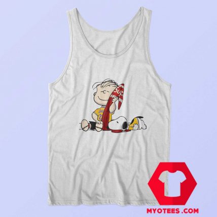 Cute Supreme Snoopey Peanut Lakers Tank Top