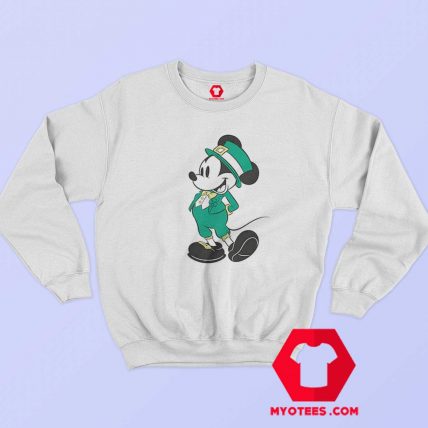 Disney Mickey Mouse Leprechaun Mickey Sweatshirt