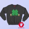 Funny Irish Day St. Pattys Clover Beer Sweatshirt