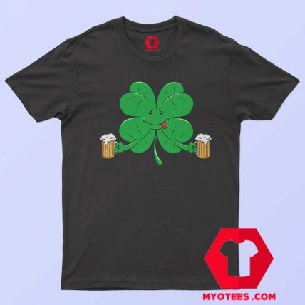 Funny Irish Day St. Pattys Clover Beer Unisex T Shirt