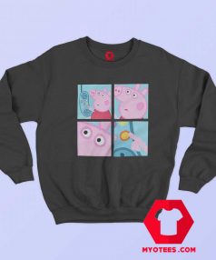 Funny Peppa Pig Hanging Up Phone Meme Sweatshirt