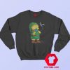 Funny Zelda Ralph The Simpsons Parody Sweatshirt