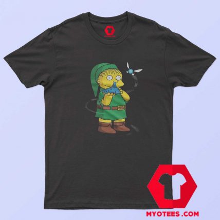 Funny Zelda Ralph The Simpsons Parody T Shirt