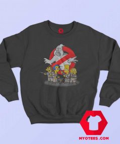 Ghostbuster Simpson Halloween Parody Sweatshirt