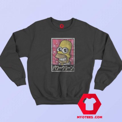 Japanese The Simpsons Funny Parody Sweatshirt