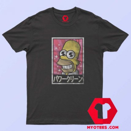 Japanese The Simpsons Funny Parody T Shirt