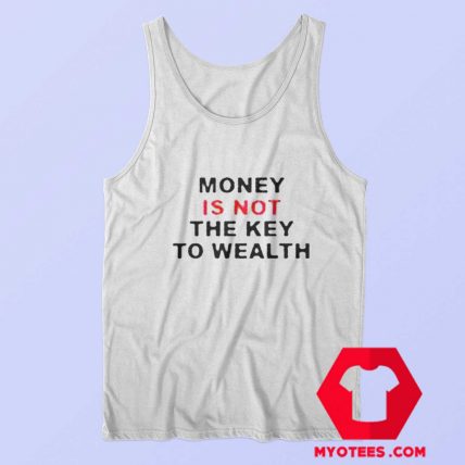 Jon Bellion Money Is Not The Key To Wealth Tank Top