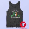 Kiss Me im Vaccinated Funny St Patricks Day Tank Top