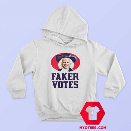 Sleepy Joe Faker Votes Parody Political Hoodie