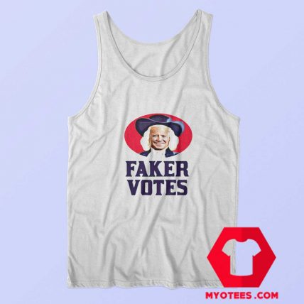 Sleepy Joe Faker Votes Parody Political Tank Top